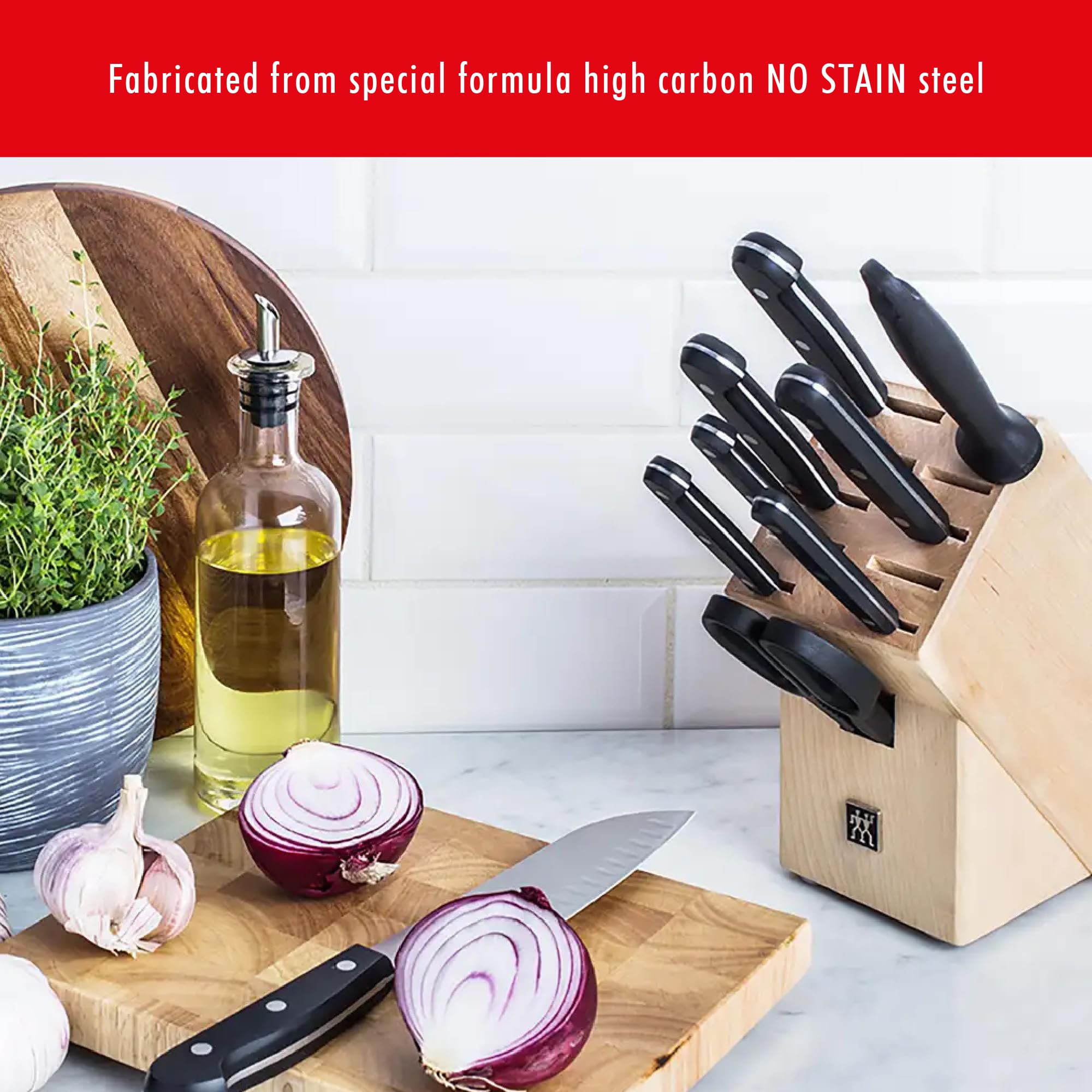 【新品未開封】ZWILLING TWIN Gourmet 包丁セット ZWILLING Twin Gourmet 10-Piece Professional Knife Block Set
